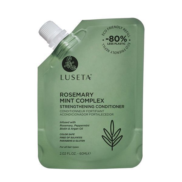 Освежающий набор для волос с жирными корнями и сухими кончиками Luseta Beauty Rosemary Mint Jet-Set Hair Refresh Kit LA7006 фото