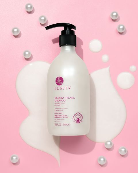 Шампунь для гладкости и интенсивного блеска Luseta Beauty Glossy Pearl 500 мл L6090S фото